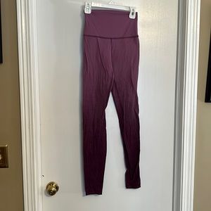 Lululemon purple leggings s